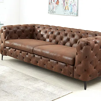 Sedacia súprava 40464 240cm Modern Barock Antik Hnedá