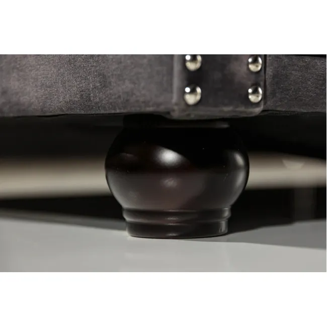 Sedacia súprava 41215 Chesterfield 3-sedenie Zamat Šedá