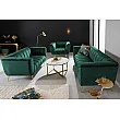 Sedacia súprava 41247 165cm Noblesse Zamat Smaragdovozelená