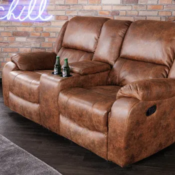 Sedacia súprava Relax 42811 Hollywood 2-sedenie Antik Hnedá