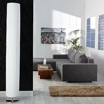 Stojaca lampa 1591 Biela Ø25cm - PRODUKT JE SKLADOM U NÁS - 1Ks