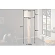Stojaca lampa 17320 Ø55cm