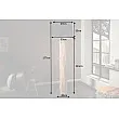 Stojaca lampa 17321 Ø55cm drevo