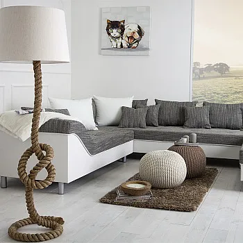 Stojaca lampa 30202 Rope Ø45cm