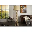 Stojaca lampa 30208 Ø50cm Drevo