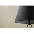 Stojaca lampa 43759 Servant 175cm Čierna