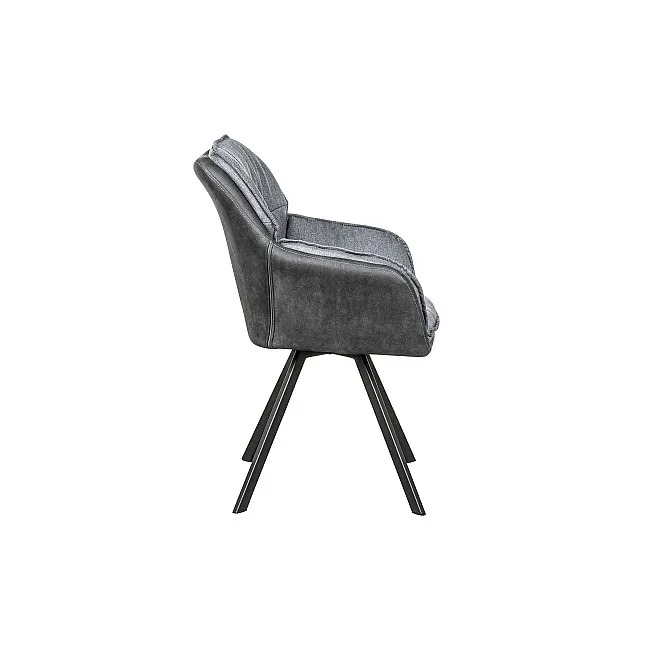 Stolička 39301 Lounger Šedá/Antracit - otočná