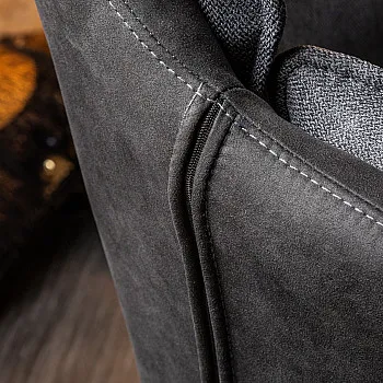 Stolička 39301 Lounger Šedá/Antracit - otočná