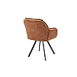 Stolička 39838 Lounger Svetlohnedá