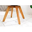 Stolička 42389 Loft Mikrofaser Antik Hnedá