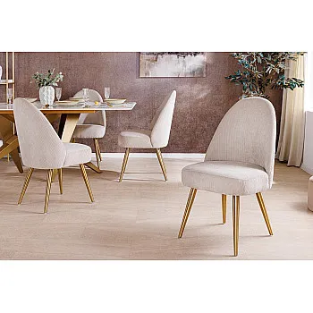 Stolička 45926 Art Living Látka Béžová