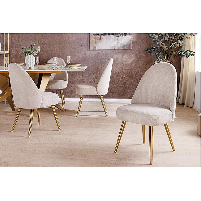 Stolička 45926 Art Living Látka Béžová
