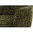 Stolička 45928 Art Living Látka Chenille Zelená
