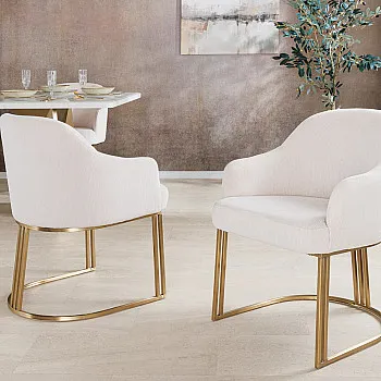 Stolička 46201 Art Living Látka Béžová