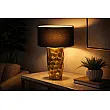Stolová lampa 46659 Aurelia Zlatá Čierna