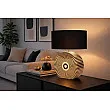 Stolová lampa 48097 Harmony Čierna Biela