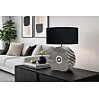 Stolová lampa 48097 Harmony Čierna Biela