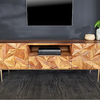 TV-skrinka 43448 Stone 160cm Drevo Palisander