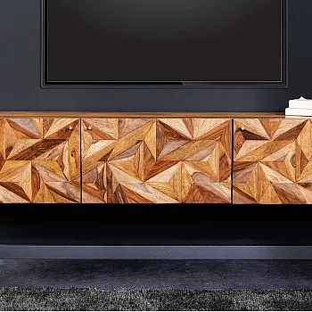 TV-skrinka 43708 Stone 160cm Drevo Palisander