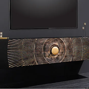 TV-skrinka 44250 Bailey 160cm Drevo Mango
