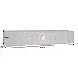 TV-skrinka 44250 Bailey 160cm Drevo Mango