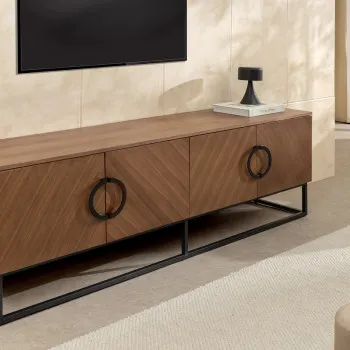 TV-skrinka 46557 Grandezza 180cm Natural Orech Dyha