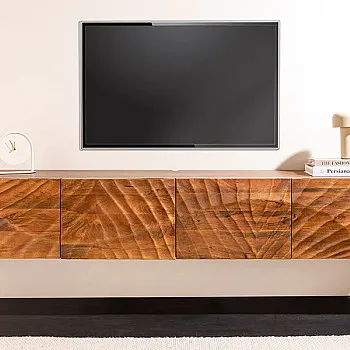 TV-skrinka 46646 Scorpion 200cm Drevo Mango