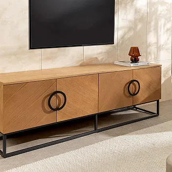 TV-skrinka 46699 Grandezza 180cm Natural Dub Dyha