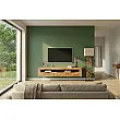 TV-skrinka 46809 Craft 160cm Drevo Mango Prírodné