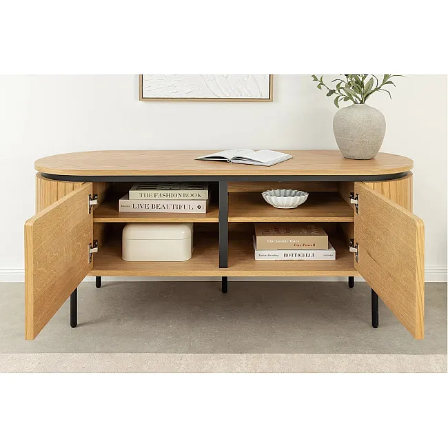 TV-skrinka 47449 Atelier 120cm Natural Dub Dyha