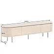 TV-skrinka 47451 Atelier 200cm Natural Dub Dyha