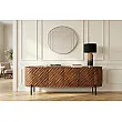 TV-skrinka 47584 Adlon 160cm Drevo Mango Hnedé