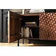 TV-skrinka 47584 Adlon 160cm Drevo Mango Hnedé
