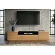 TV-skrinka 47811 Loft 160cm Prírodná Dub Dyha/Čierna