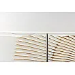 TV-skrinka 48411 Bailey 180cm Drevo Mango Bielené