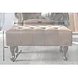 Taburetka 19449 Chesterfield Antik Hnedá