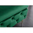 Taburetka 39611 Modern Barock Zamat Smaragdovozelená