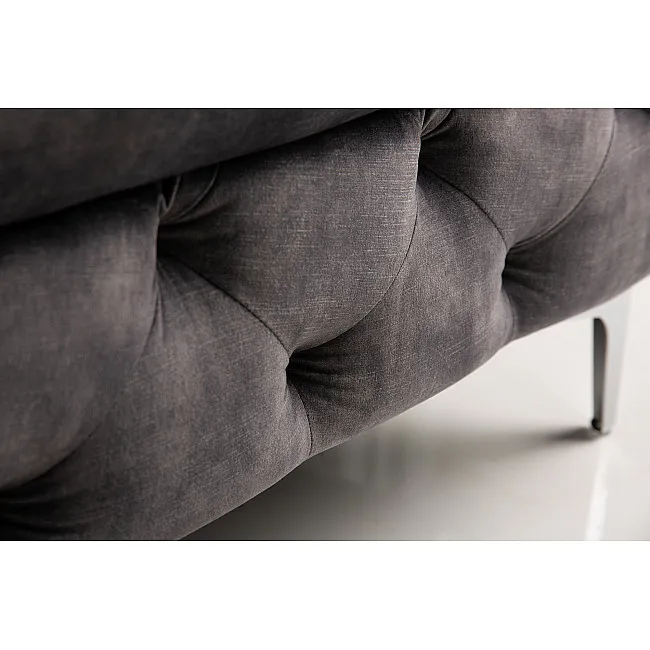 Taburetka 41135 Modern Barock Zamat Šedá