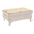 Taburetka 41299 Modern Barock Zamat Žltá