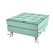 Taburetka 43133 Cozy Zamat Smaragdovozelená