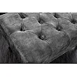 Taburetka 43521 Chesterfield Zamat šedá