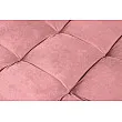 Taburetka 43607 Cozy Zamat starorúžová