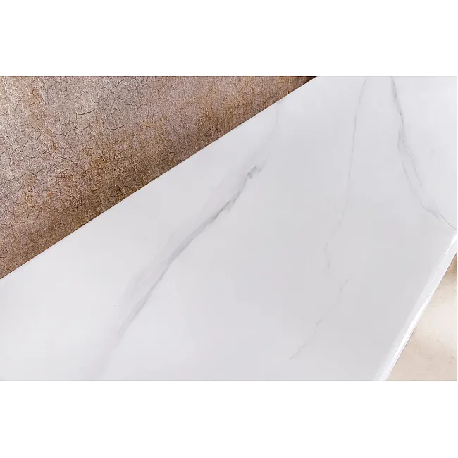 Toaletný stolík/Konzola Art Living - Biely Mramor