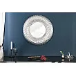 Zrkadlo 40395 Ø60cm Orient silver aluminium