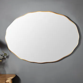 Zrkadlo 40696 100x70cm Elegancia gold