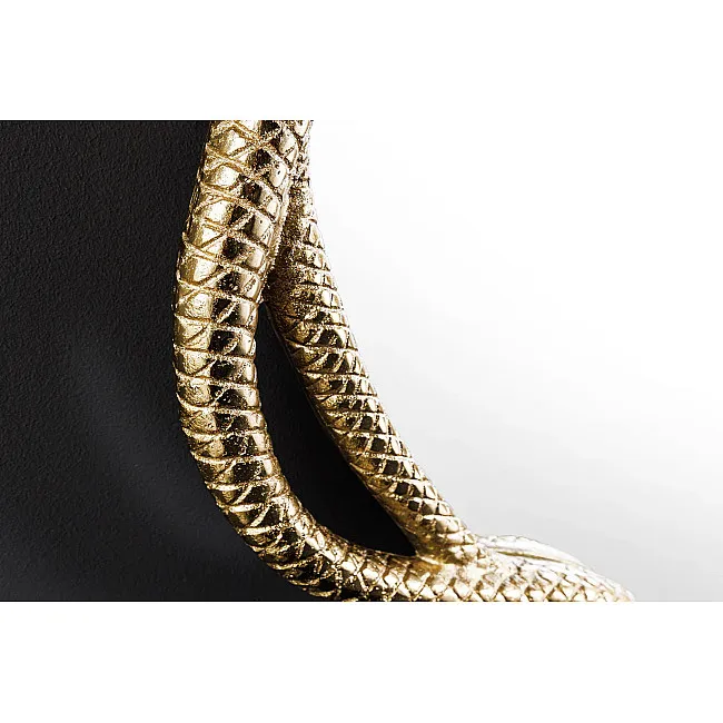 Zrkadlo 45432 Snake Ø80cm Zlaté