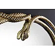 Zrkadlo 45432 Snake Ø80cm Zlaté
