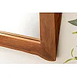Zrkadlo 46490 Mammut 75x100cm Drevo Acacia