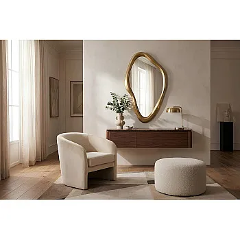 Zrkadlo Marquise 48182 93x150cm Zlaté