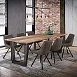Jedálenský stôl 20-23 240x100cm Solid Acacia natural